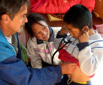 learning to use the stethoscope